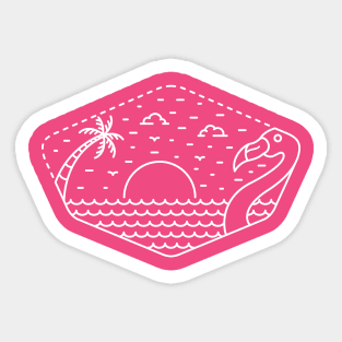 Endless Summer, Beach Vibes 2 Sticker